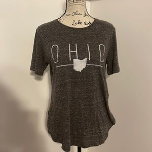 Ohio heathered grey t-shirt